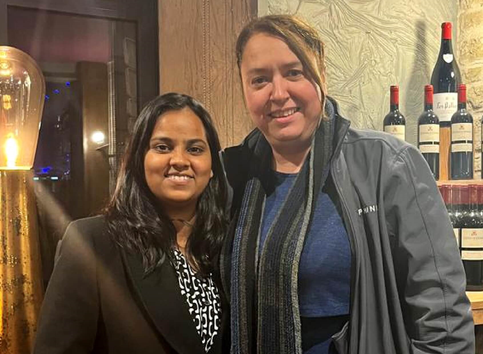 Mentoring in person